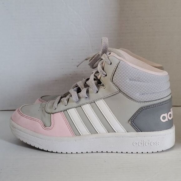 Adidas NEO Hoops 2.0 Mid Sneaker Shoes High Tops Hi Size Men's 5 Womens WOMANS 7 - Picture 11 of 16